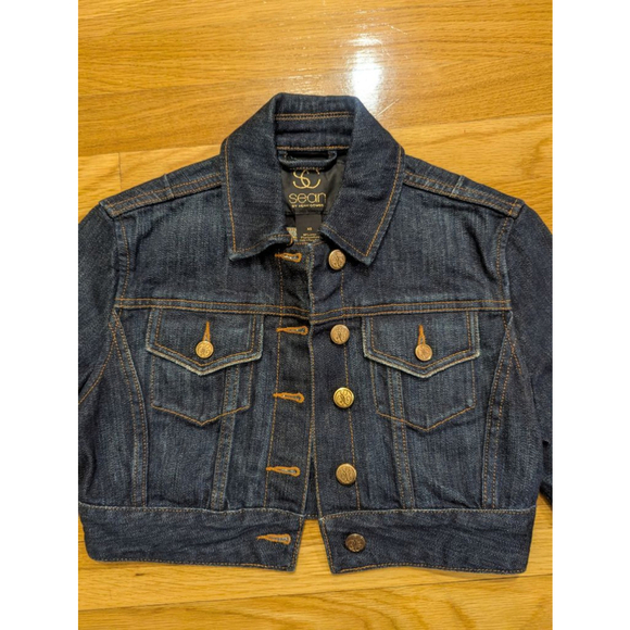 Sean by Sean Combs Cropped Jean Jacket XS - Picture 3 of 8